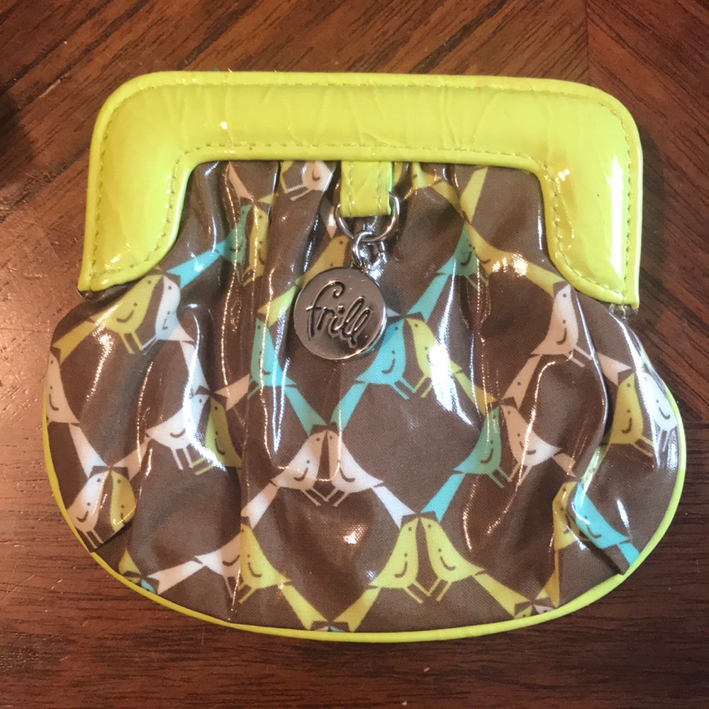 Vera Bradley magnetic pouch coin purse